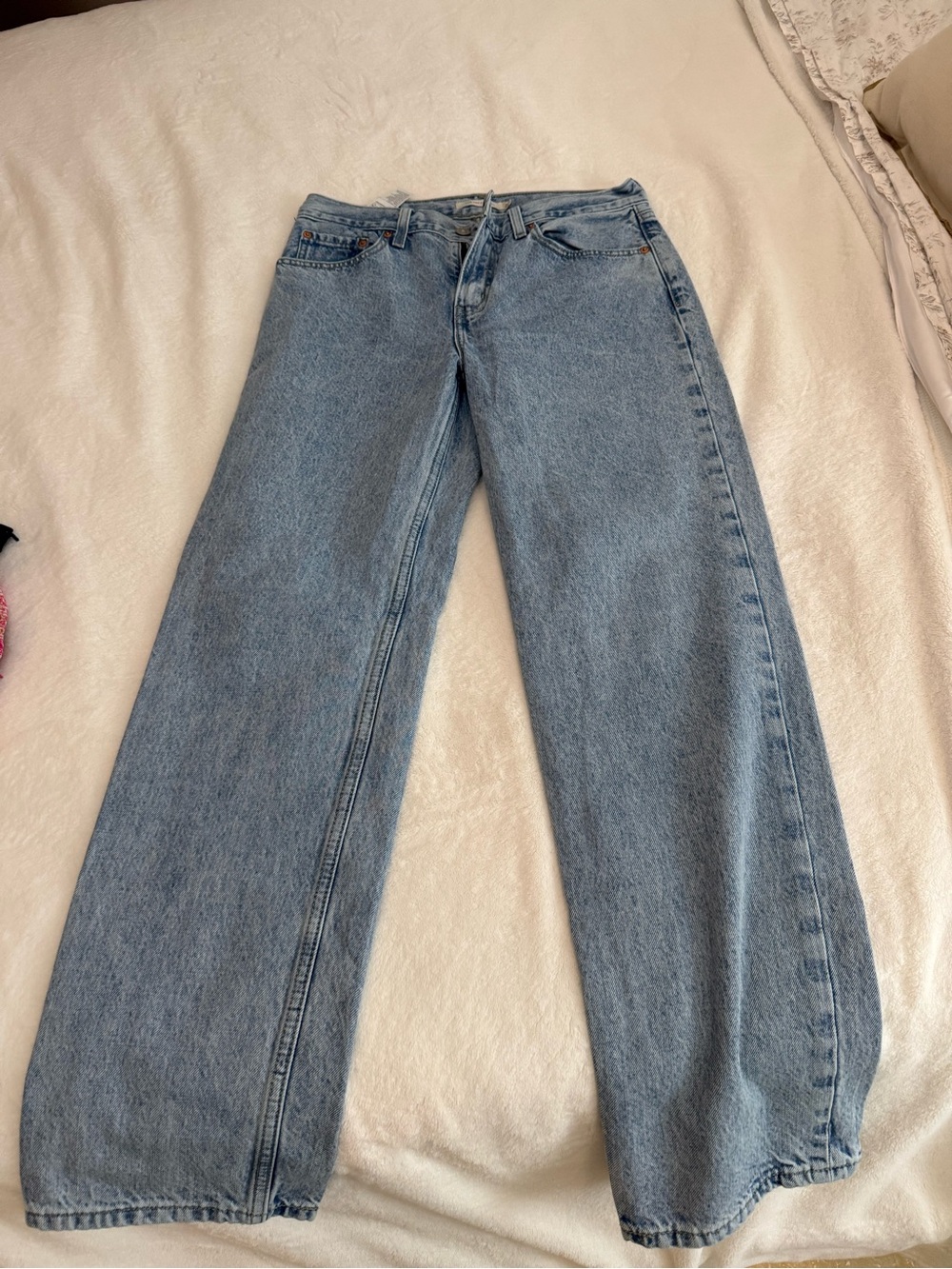 Levi's Wide Leg Jeans - Light Blue Wash
